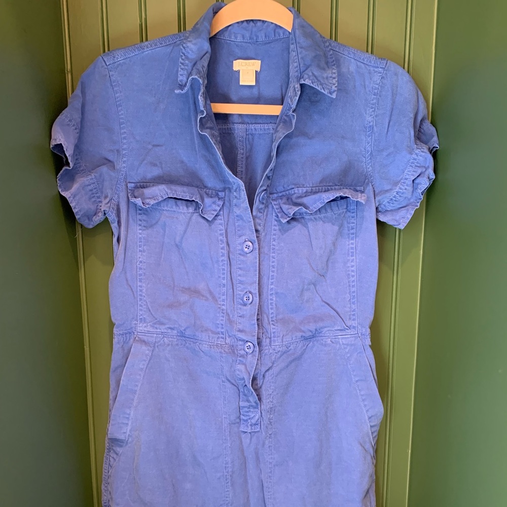 Garment dyed casual dress